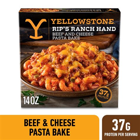 Yellowstone Rip's Ranch Hand Beef and Cheese Pasta Bake Frozen Food ...