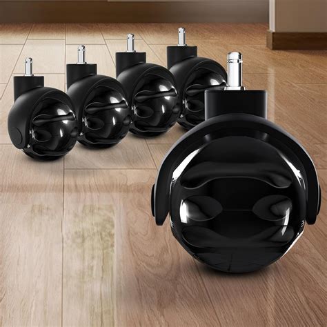 Amazon.com: Office Chair Caster Wheels Set of 5 -Replacement for Office ...