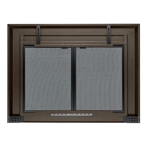 allen + roth Chester Oil Rubbed Bronze Large Cabinet-style Fireplace ...