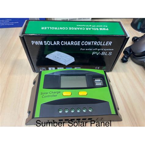 Jual PWM Solar Charge Controller 30A With Dual USB 2,5A 12V 24V ...