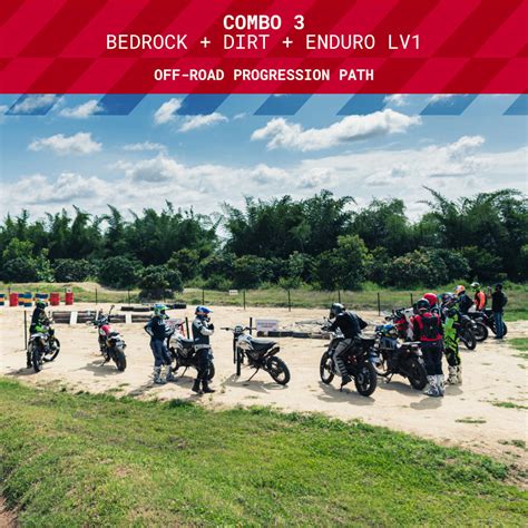 COMBO 3 (Bedrock + Dirt + Enduro 1) – BigRock DirtPark