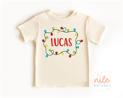 Kids Christmas Shirt, Personalized Christmas Shirt for Kids, Toddler ...