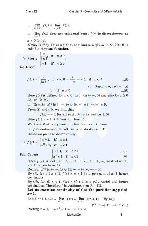 Image result for Class 12 Maths Chapter 5 All Formulas
