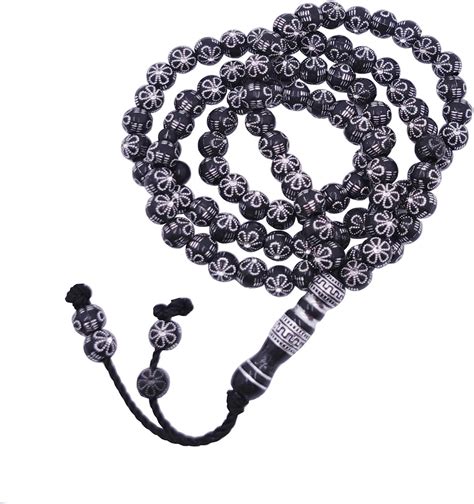 Amazon.com: 8mm Tasbih Prayer Beads Islamic Prayer Rosary Beads Muslim ...