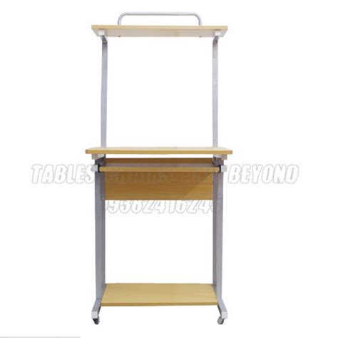 Computer Table with Top Rack 的图像结果