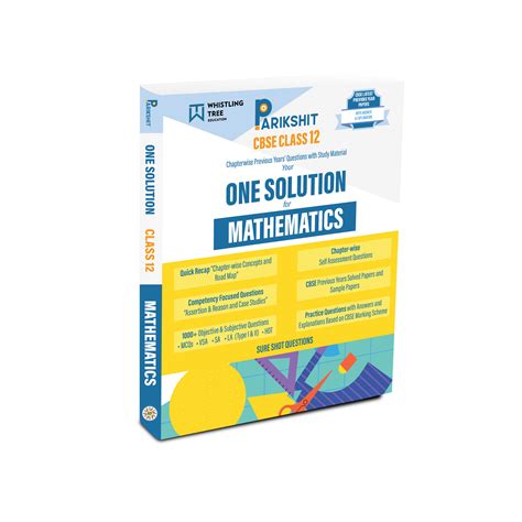 Parikshit CBSE ONE SOLUTION Class 12th Mathematics for 2026 Board Exam ...