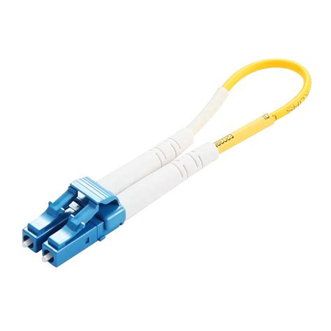 ipolex Fiber Optic Loopback Cable, Singlemode LC Connectors, 9/125 ...