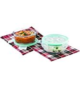 Buy SIGNORA WARE Lock 'N' Store High Borosilicate Bakeware Safe Glass ...