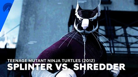 Image result for TMNT Splinter Vs Shredder
