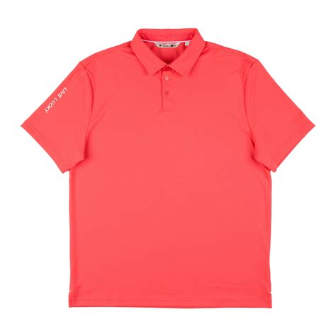 Performance Men's Pink Golf Polo | Johnnie by Black Clover
