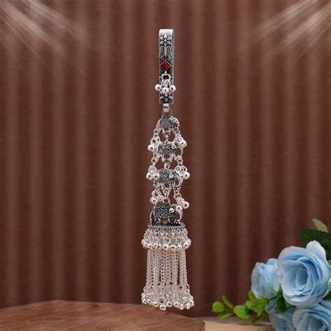 Maroon Color Oxidised Kamar Juda Showcasing Classic Heritage Inspired ...
