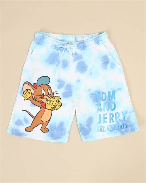 Tom & Jerry Printed Regular Fit Shorts For Boys – Kidsville