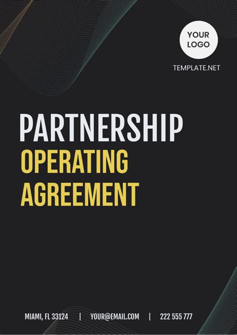 Limited Partnership Operating Agreement 的图像结果