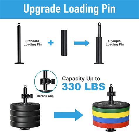 Buy Uboway Weight Cable Pulley System: LAT Pull Down Machine with Dual ...