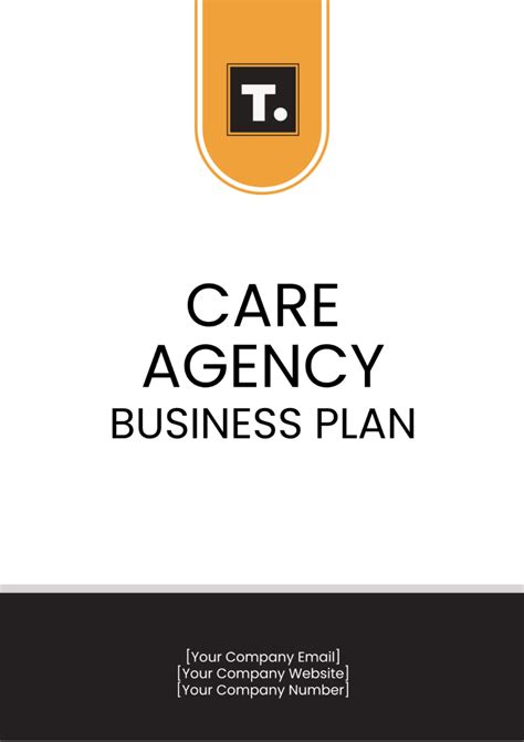Free Care Agency Business Plan Template to Edit Online