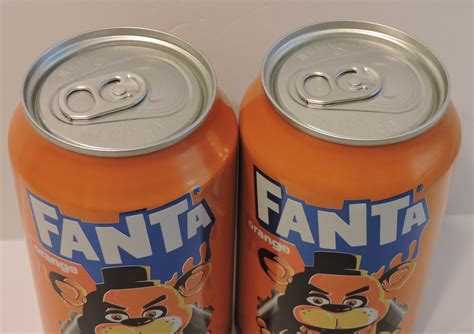 2025 FIVE NIGHTS AT FREDDY'S 2 LE FANTA FREDDY FAZBEAR 12oz CAN BOTTOM ...