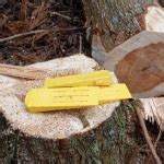 Rezultat imagine pentru Using Tree Felling Wedges