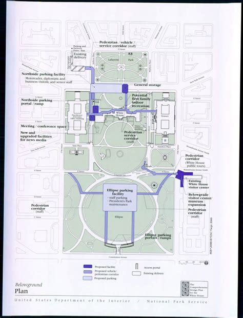 Google Map White House Tour