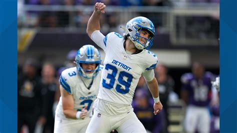 Lions rookie kicker Jake Bates thought his football dream was dead. His ...