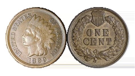 1899 Indian Head Penny Value & Worth Guide.