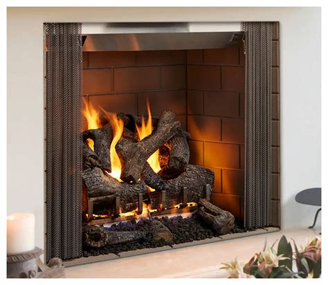 Majestic Products Castlewood Wood-Burning Outdoor Fireplace - Hearth ...