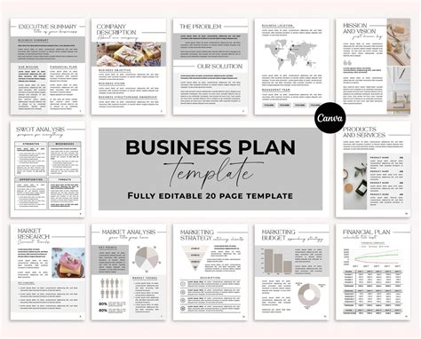 Business Plan Template Printable 的图像结果