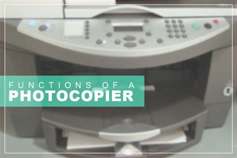 Image result for How Photocopy Machine Works