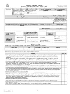 Paycheck Protection Program Application 的图像结果
