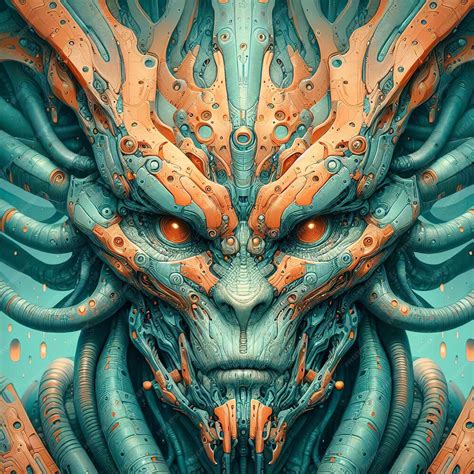 Alien Cyborg Ai Art 的图像结果