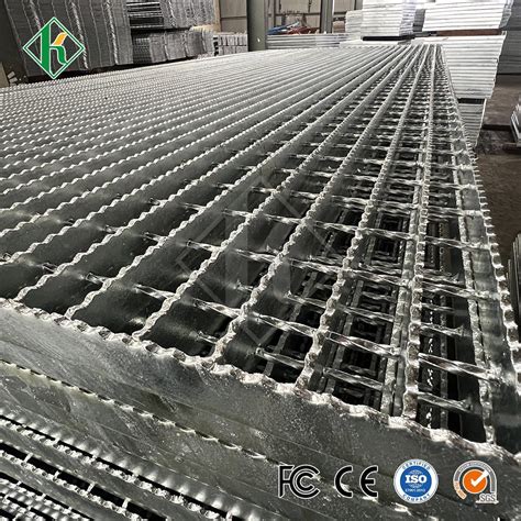 Kaiheng Flooring Metal Bar Grating Factory Site Wharf Steel Grating ...