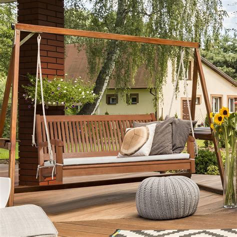 Snapklik.com : Tangkula 2 Person Hanging Porch Swing, Outdoor Bench Swing