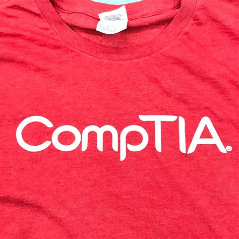 2XL レア？ compTIA ロゴTシャツ 企業広告 スタッフT 企業ロゴ | 古着屋 EAGLEBASE