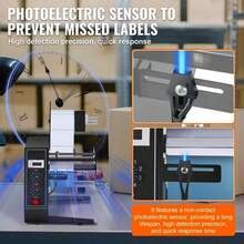 Automatic Label Dispenser & Stripper Machine, Adjustable Speed For ...
