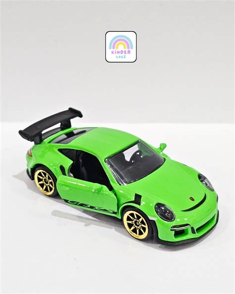 Majorette Porsche 911 GT3 RS - Green Color (Uncarded) - Buy in India at ...