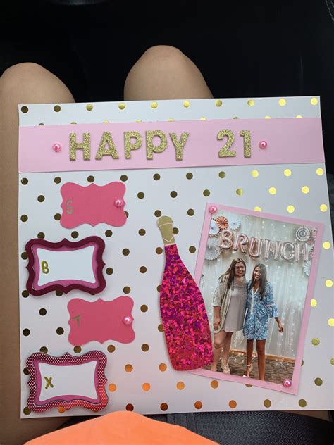 Pink white and gold shot book page | 21st birthday shot book, Shot book ...