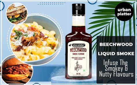 urban platter Beechwood Smoke, Liquid Smoke Flavour, 100 Ml, 0.12 Kg ...