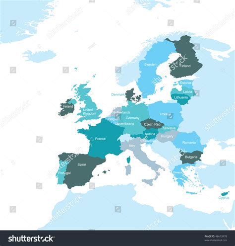 European Union Map Detailed 的图像结果