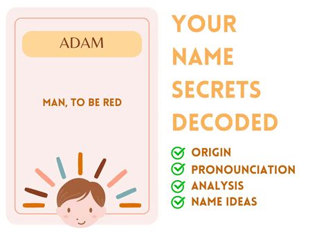 Adam - Boy Name Meaning and Pronunciation