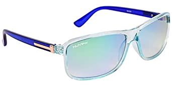Buy NuVew® Double-Mirrored Rectangular Unisex Sunglasses - (Mirror ...