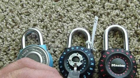 Image result for Decoding Master Lock Combination