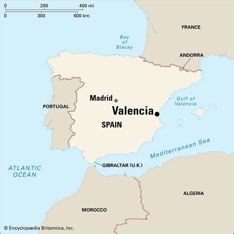 Where Is Located Valencia Spain