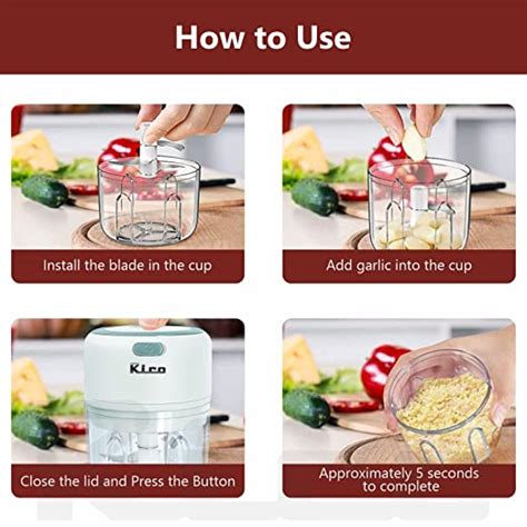 Mini Electric Chopper For Onion, Garlic Vegetables - Rico Appliances ...