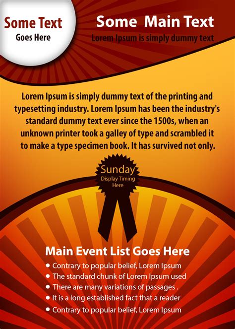 Printable Business Flyer Templates 的图像结果