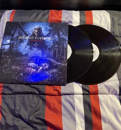 Avenged sevenfold nightmare vinyl record orignal 2010 pressing a7x the ...