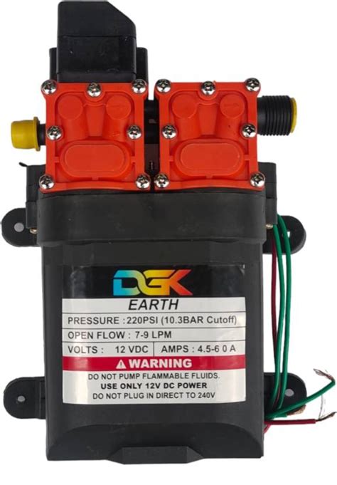 Dgk Double Moter Heavy Duty 220 PSI 12V Dc Battery Sprayer |Copper ...