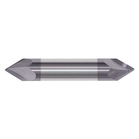 Carbide, AlTiN Coated, Chamfer Mill - 55HF95|209-262125B - Grainger