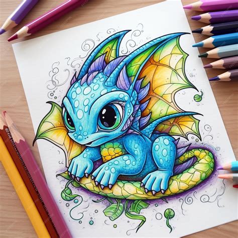 Dragon Drawings In Pencil