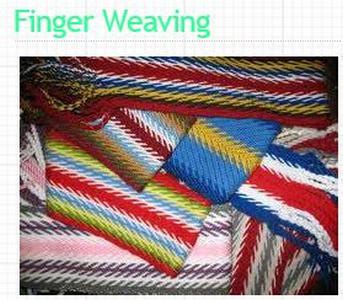 Image result for Finger Weaving Tutorial