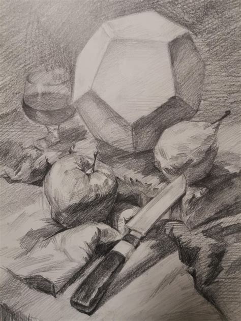 A sketch I did of random objects : sketches