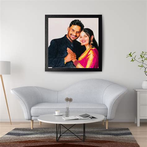 Custom Couple Color Pencil Portrait – Artwish